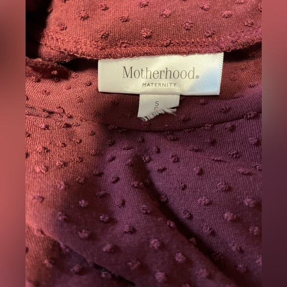 Motherhood Maternity peplum top Small - Picture 4 of 5